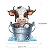 Bucket Cow-Paint By Numbers Acrylic Painting 40*50CM