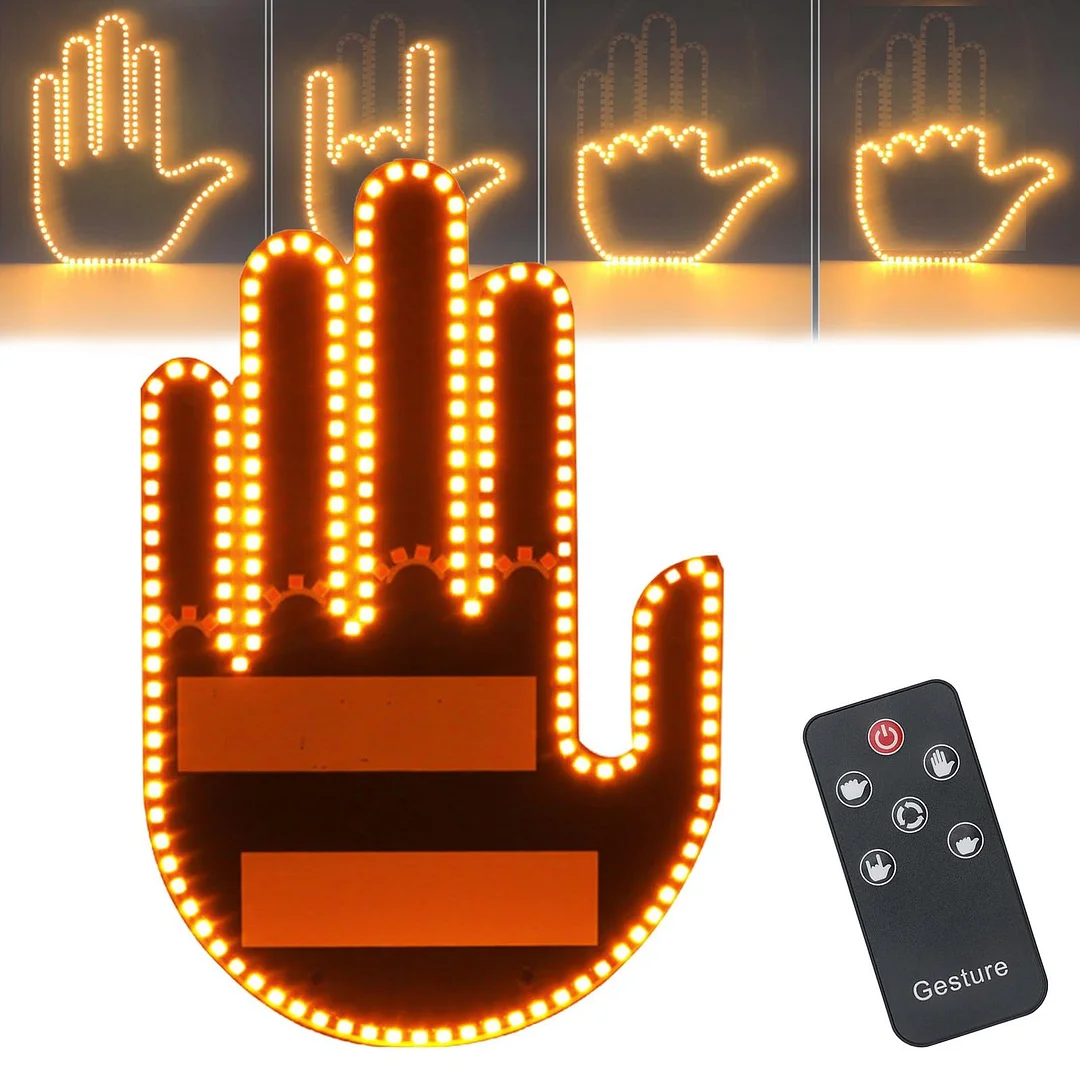 Funny Car Led Finger Lights 