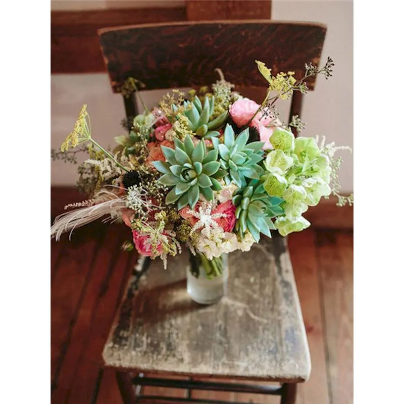 Diamond Painting - Full Round/Square Drill - Flowers On Chair(30*40 - 50*60cm)