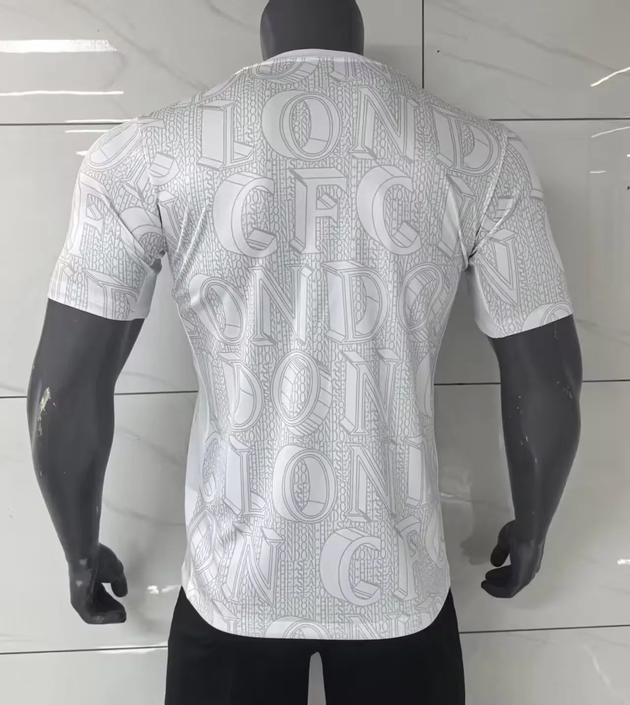 2025/2026 Player Version Chelsea Training Clothes White Football Shirt 1:1 Thai Quality