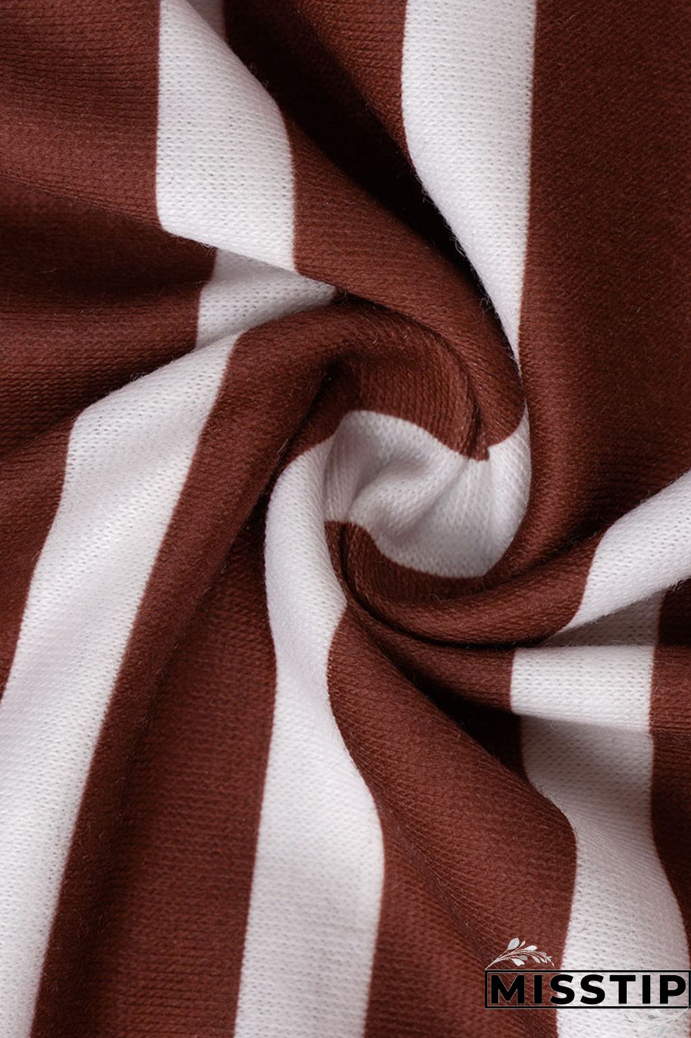 Cyanine Casual Striped Print Patchwork V Neck Straight Plus Size Dresses