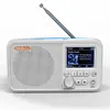 C10 2.4 inch Color LCD Screen Digital Desktop Alarm Clock DAB DAB+ FM Radio