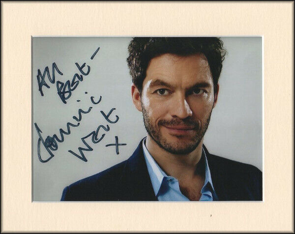 DOMINIC WEST THE WIRE AFFAIR 300 PP MOUNTED SIGNED AUTOGRAPH Photo Poster painting PRINT