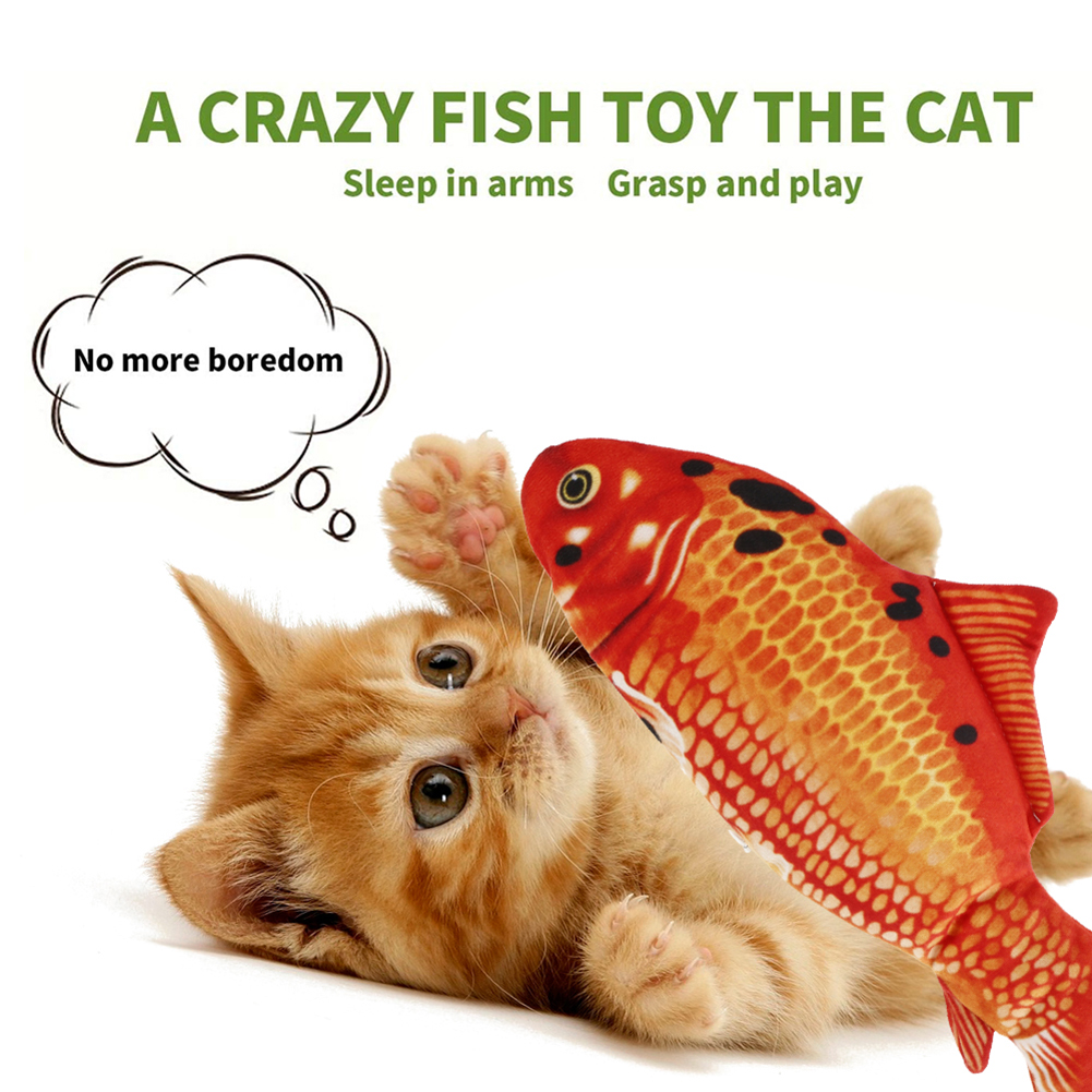 

Simulation Fish- Electric Flippy Cat Toy, 501 Original