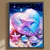 Diamond Painting -DIY Round Drill Fantasy Pink Shell