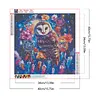 Diamond Painting -DIY Round Drill Dreamcatcher Owl(40x40cm)