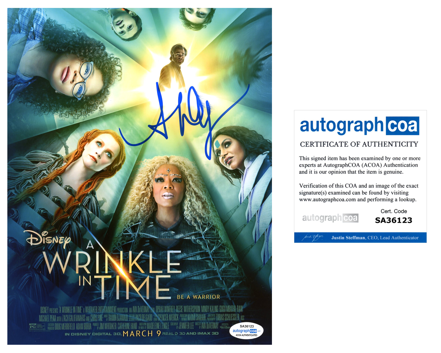 Ava DuVernay Signed Autographed 8x10 Photo Poster painting A Wrinkle In Time Selma ACOA COA