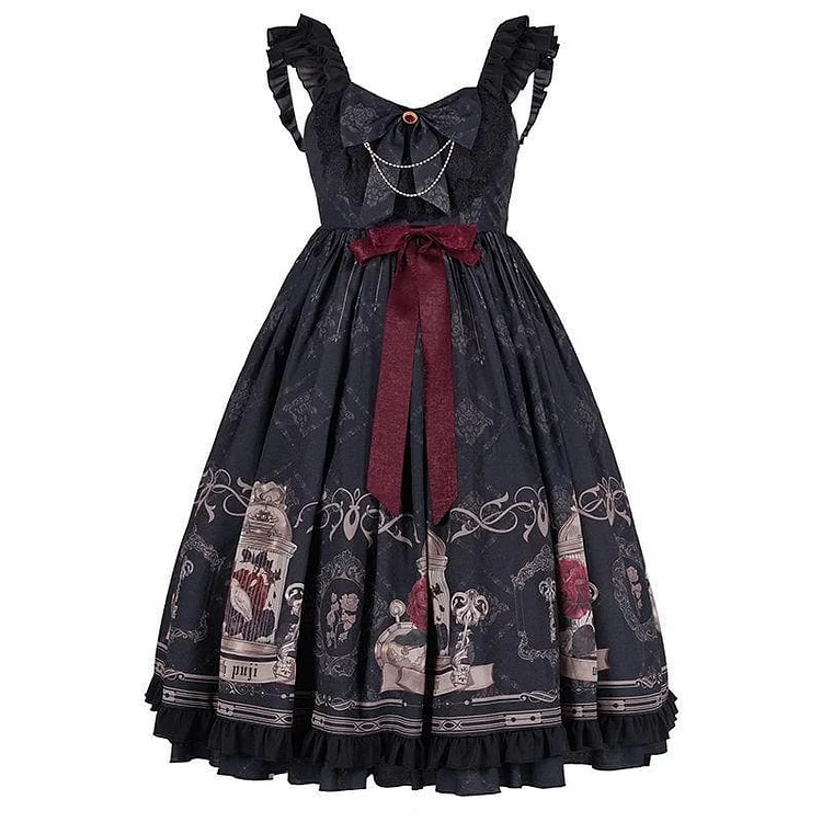 Dark Lolita Sling Dress SS0840