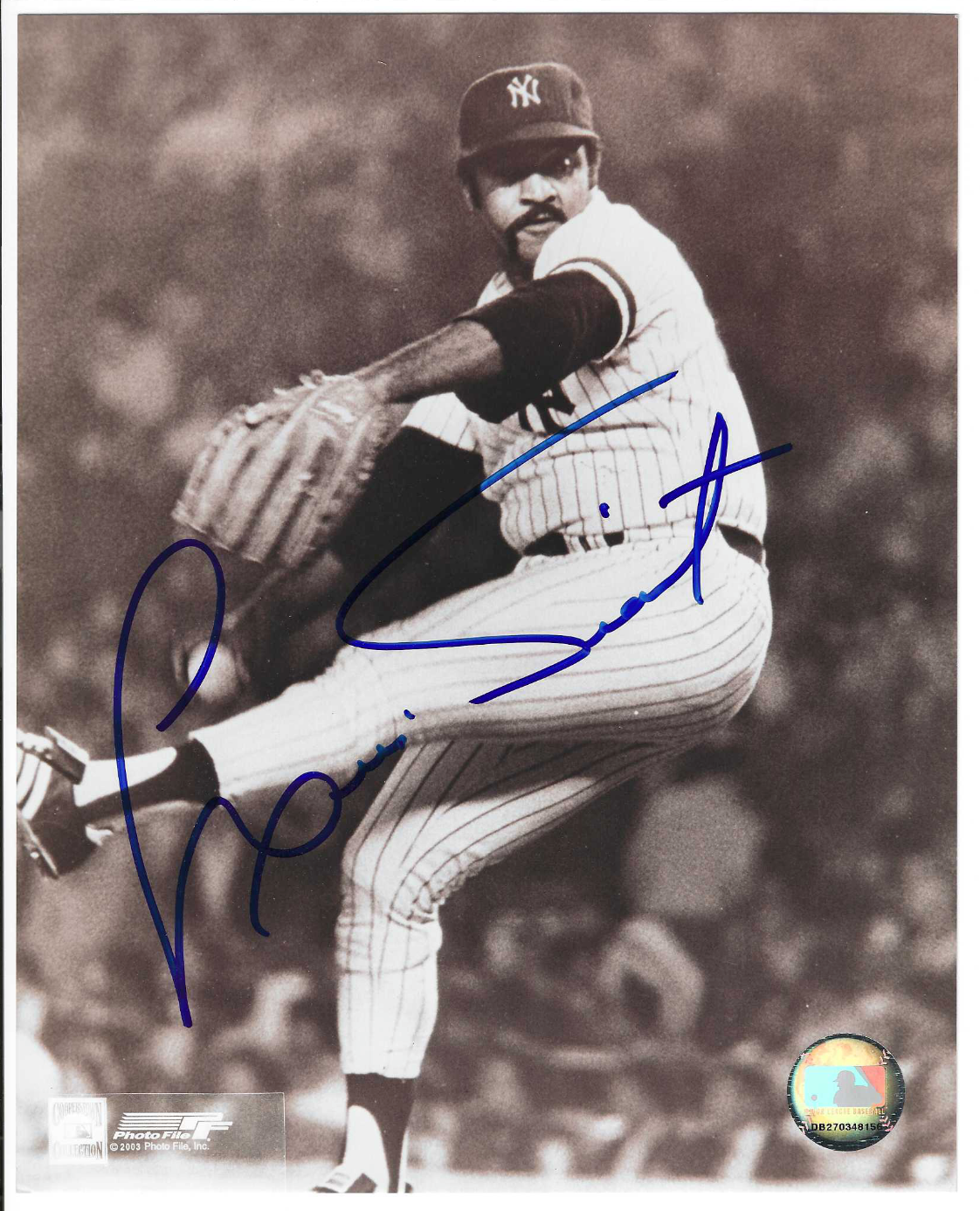 3xAll Star Signed Luis Tiant NY Yankees 8x10 Autographed Baseball Photo Poster painting (SOPLOA)