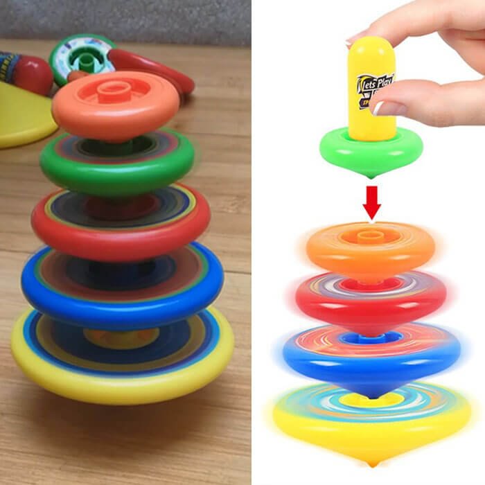 Stackable Spinning Top Toy