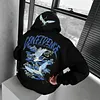 Teleport To The Anime Battlefield! Heat Transfer Hoodie by Inlyline