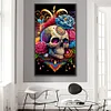 (40*70cm)Skeleton - Round AB Drill Diamond Painting