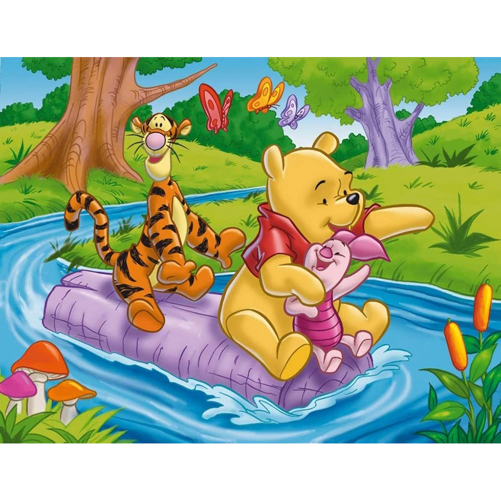 

Bear - 11CT Stamped Cross Stitch - 50*40CM, 501 Original