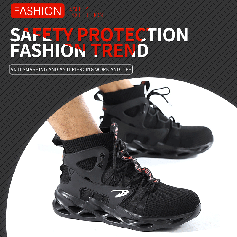 🔥free shipping🔥Lightweight And Breathable Steel Toe Cap Work Shoes
