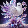 Crystal Bird-Full Round Diamond Painting 30*30CM