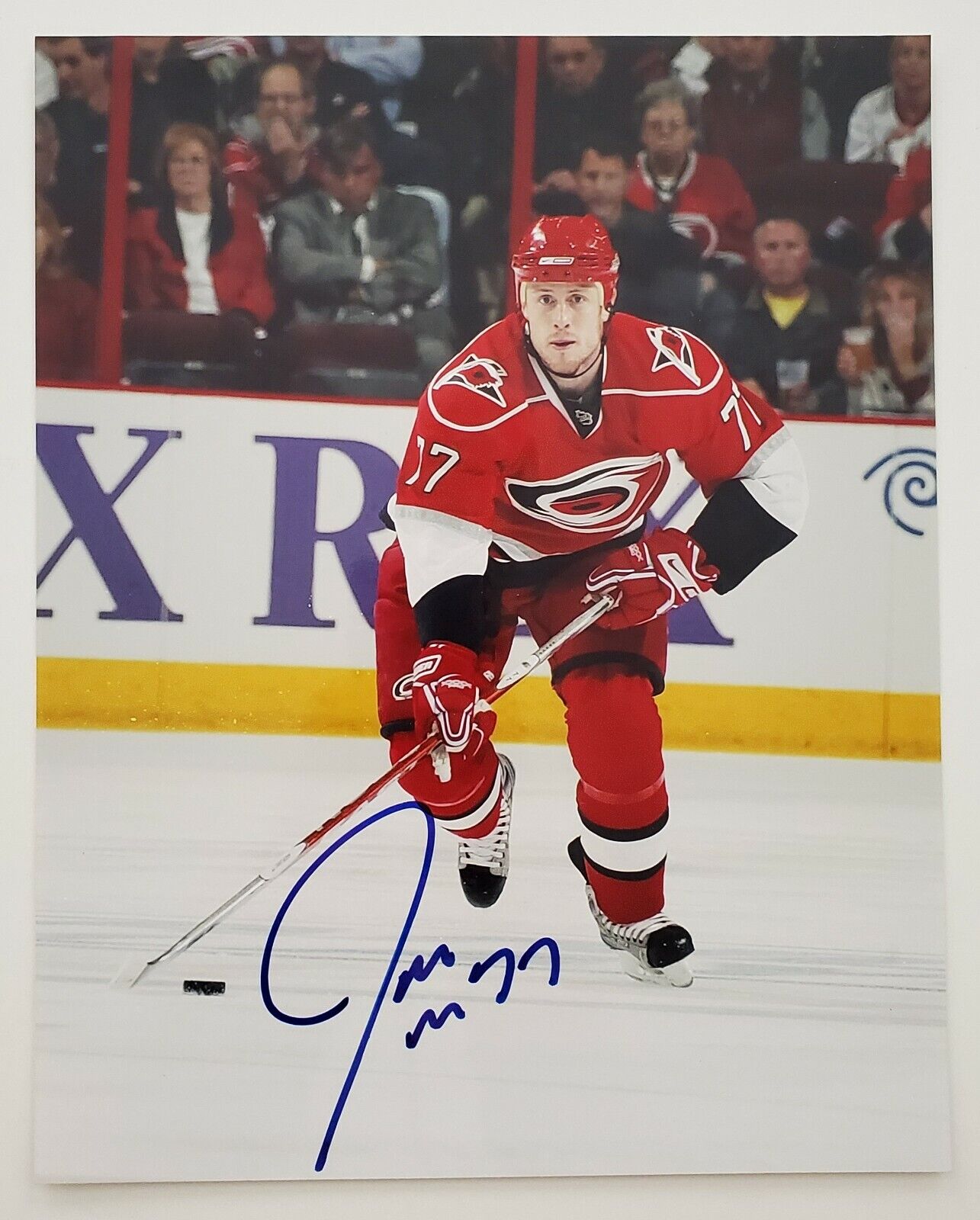 Joe Corvo Signed 8x10 Photo Poster painting NHL Carolina Hurricanes Auto Autograph RAD