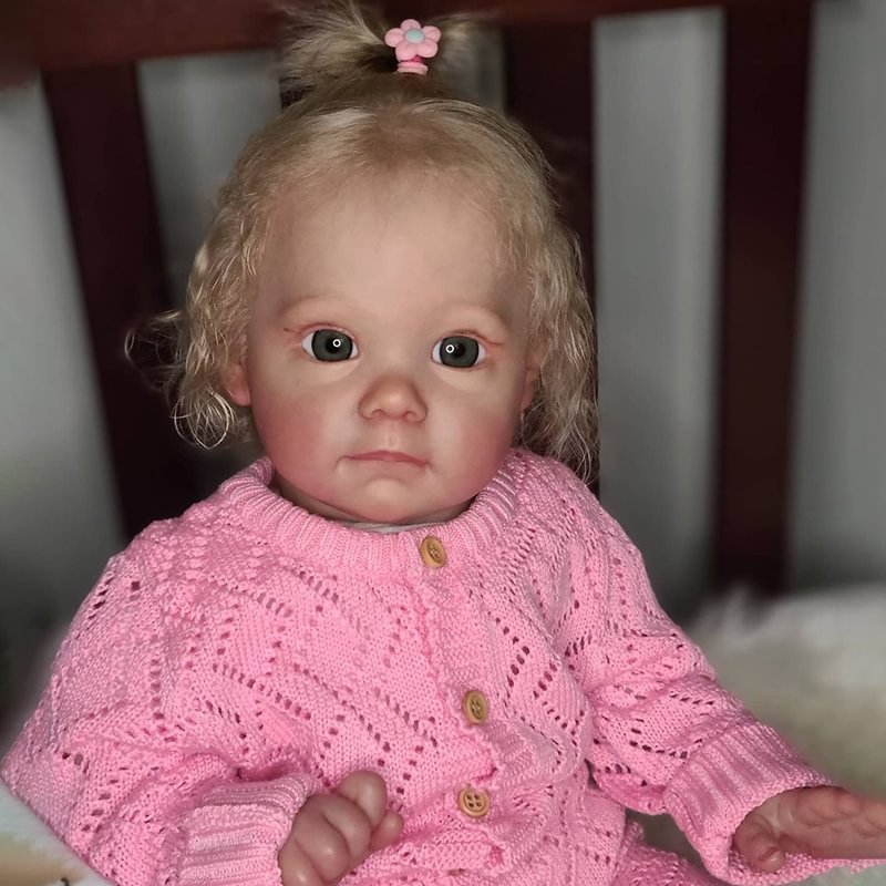 [Dolls with "Heartbeat" and Sound]15'' Cleo Realistic Reborn Baby Girl