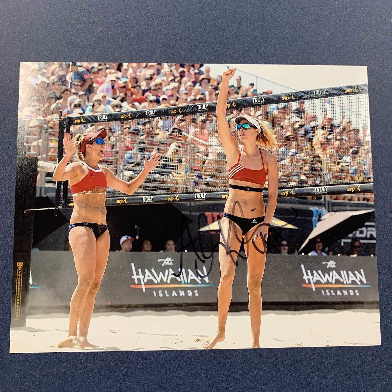 ALIX KLINEMAN SIGNED 8x10 Photo Poster painting AUTOGRAPHED USA WOMENS SAND VOLLEYBALL RARE COA