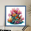 Undersea Coral-14CT Stamped Cross Stitch 60*60cm/23.62*23.62in(Big Size)