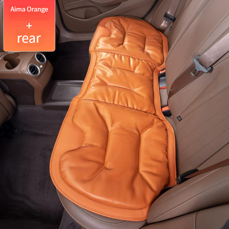 2025 new style car seat cushion anti-fouling leather high-grade skin-friendly seat cushion