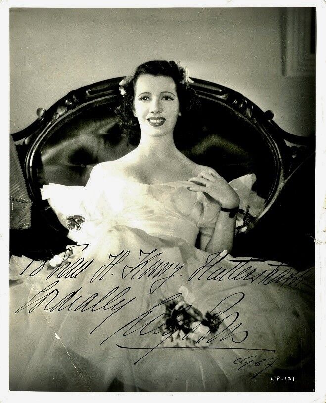 Vintage LILY PONS Signed Photo Poster painting - 1937