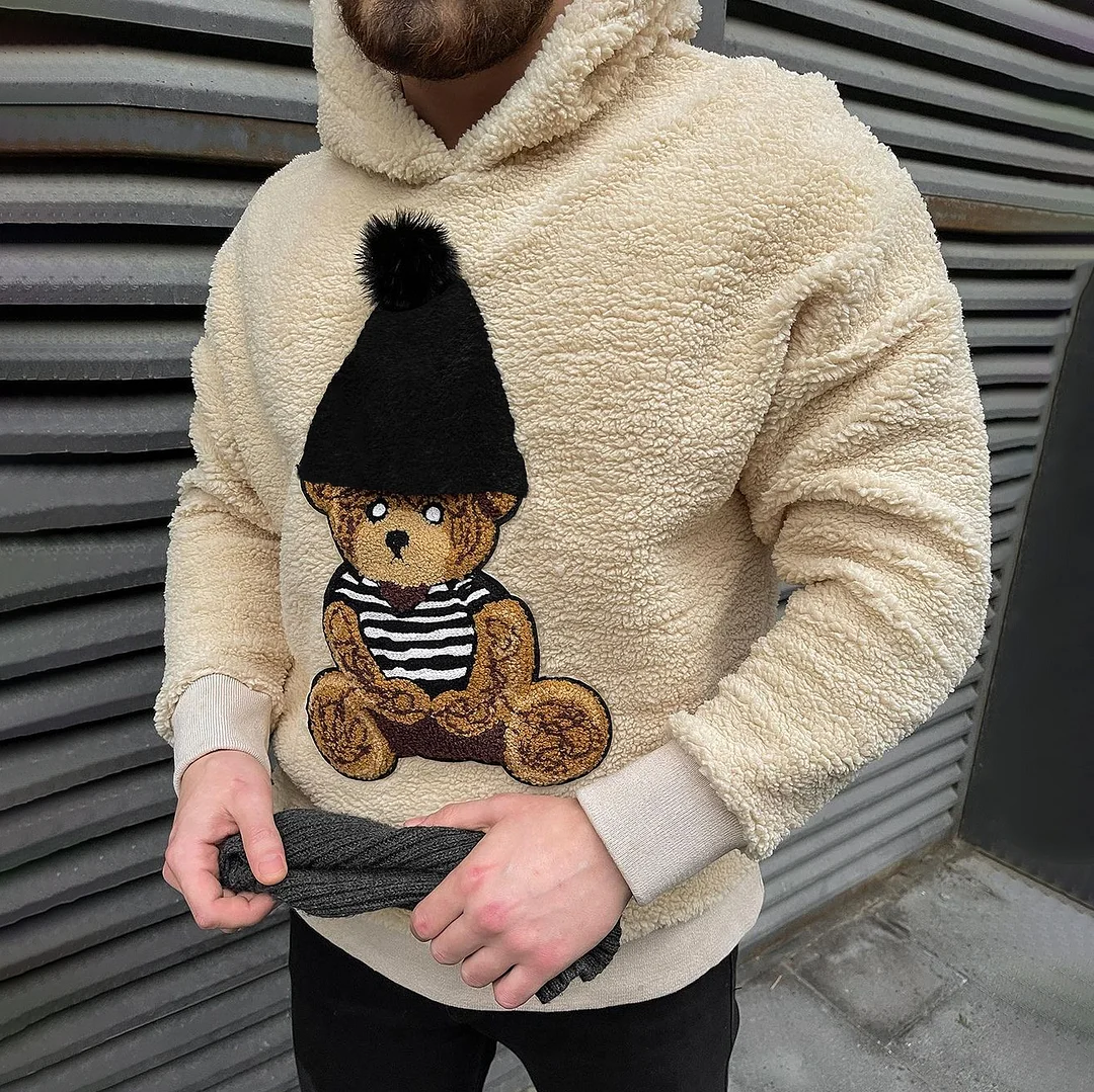 Bear Fleece Sweatshirt-barclient