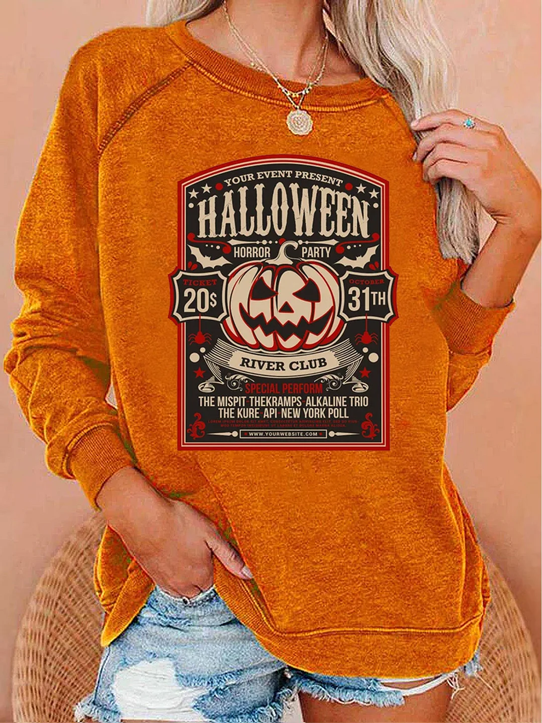 Vintage Halloween Sweatshirt