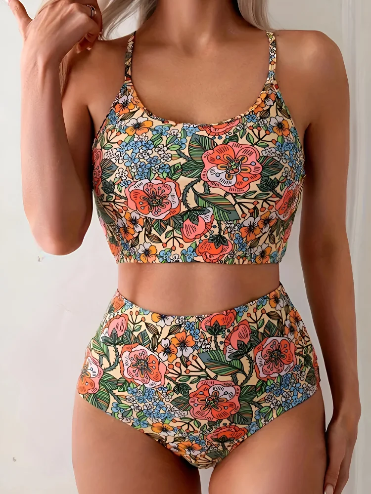 New Women's Fashion Bikini Set Swimsuit