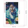 (40*70cm)Tiger - Square AB Drill Diamond Painting