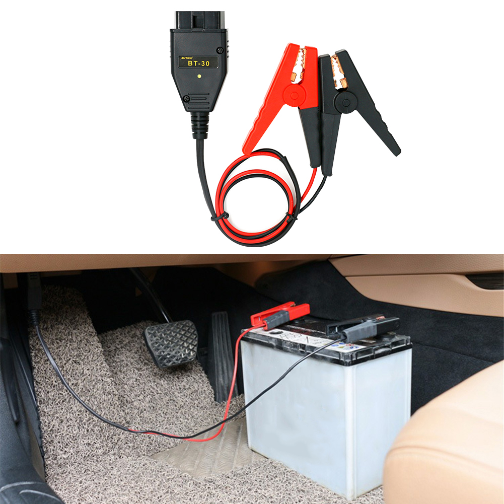 

AUTOOL BT-30 Car OBD2 Battery Replacement Tool Emergency Power Supply Cable, Wish-3, 501 Original