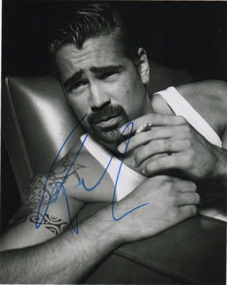 Colin Farrell Autographed Signed 8x10 Photo Poster painting COA D