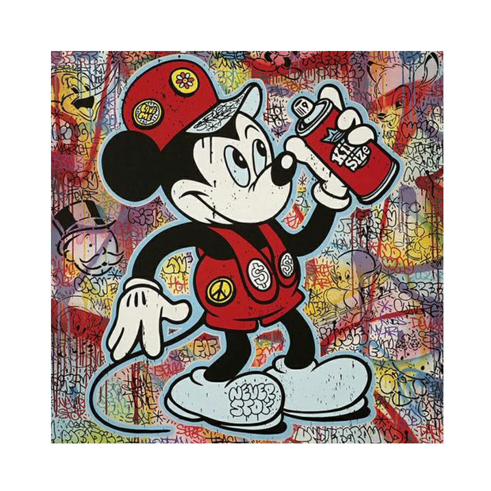 

Cartoon Mouse - Round Drill Diamond Painting - 40*40CM, 501 Original