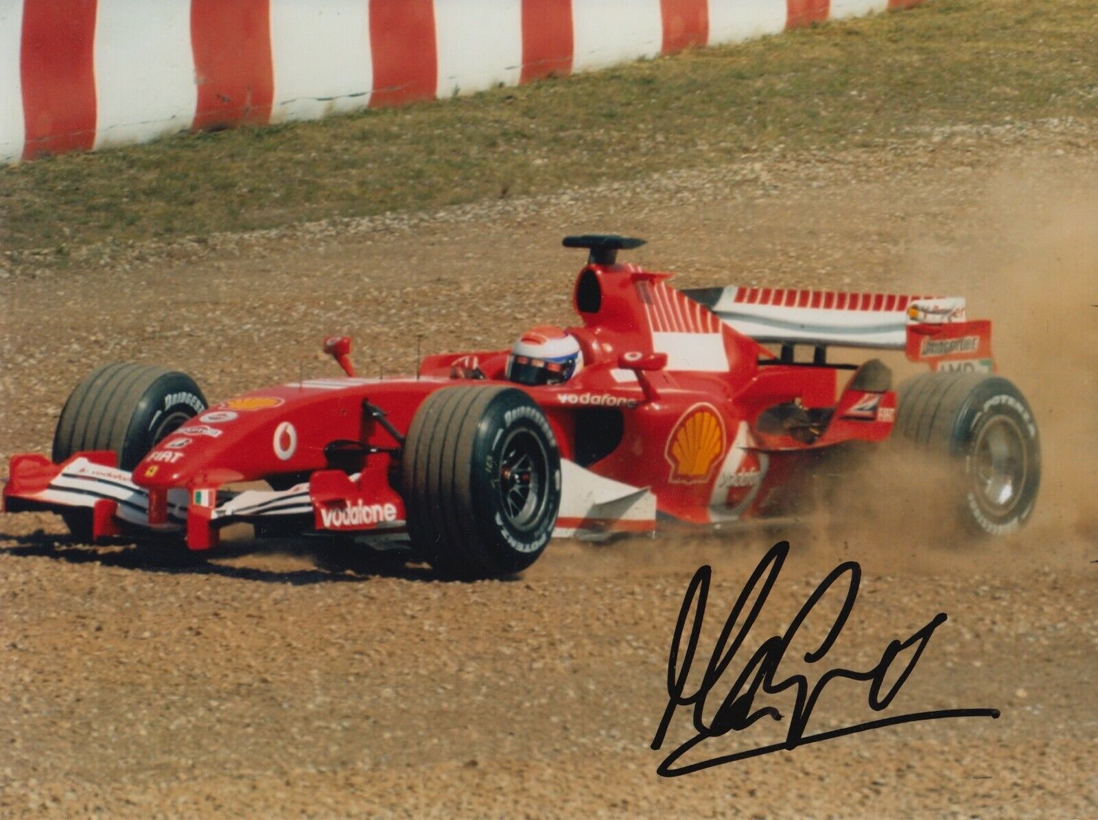 Marc Gene Hand Signed 8x6 Photo Poster painting - F1 Ferrari Autograph 1.