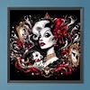 Witch Cruella-Full Round Diamond Painting 40*40CM