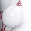 10 Pack | 12" White Latex LED Light Up Balloons