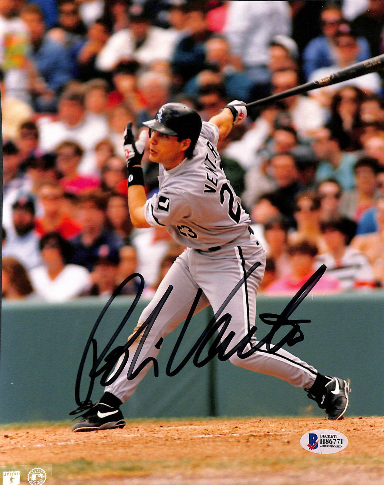 White Sox Robin Ventura Authentic Signed 8x10 Photo Poster painting Autographed BAS #H86771