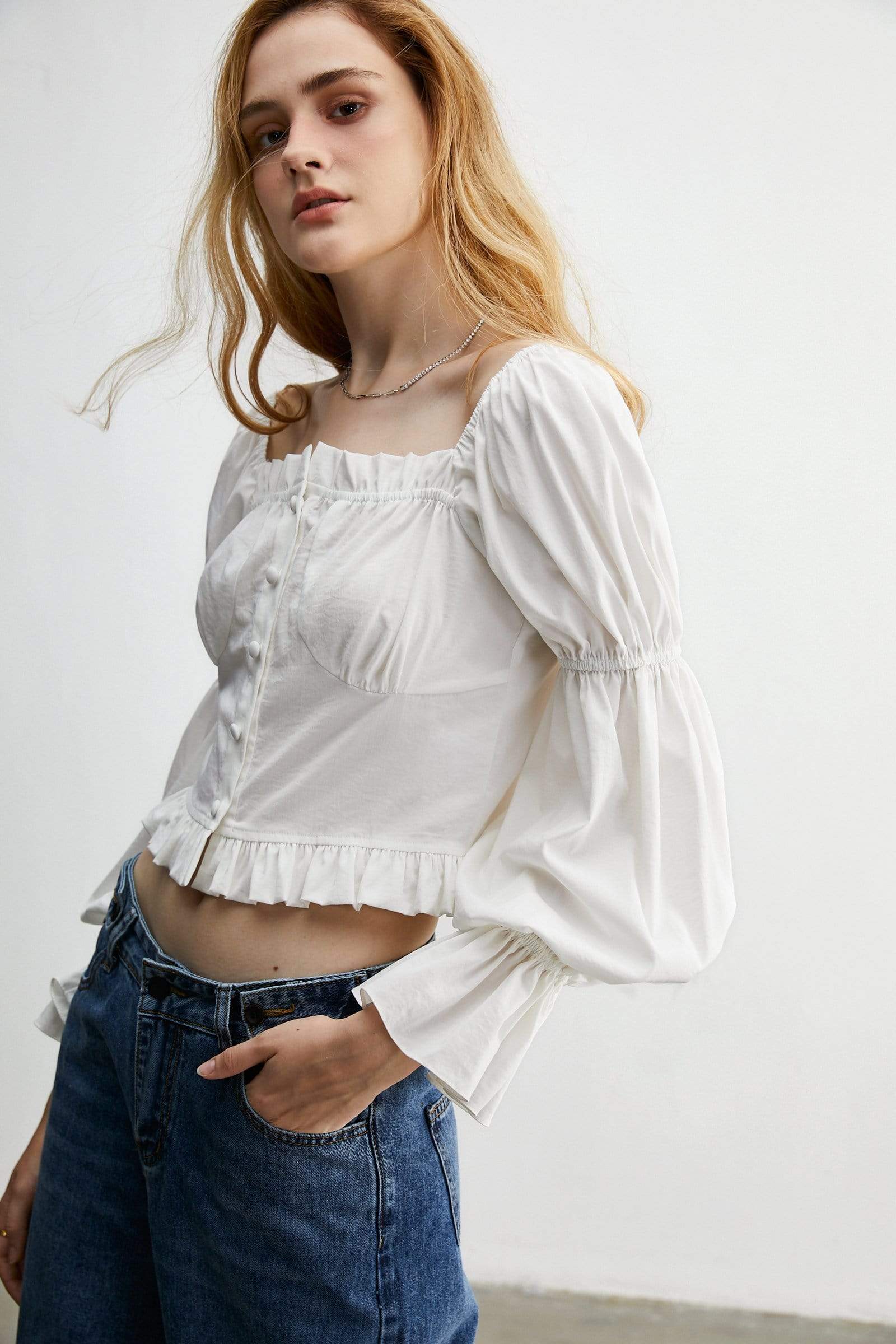 今週まで】Romantic Blouse〈ロマンティックブラウス〉 | vuzelia.com