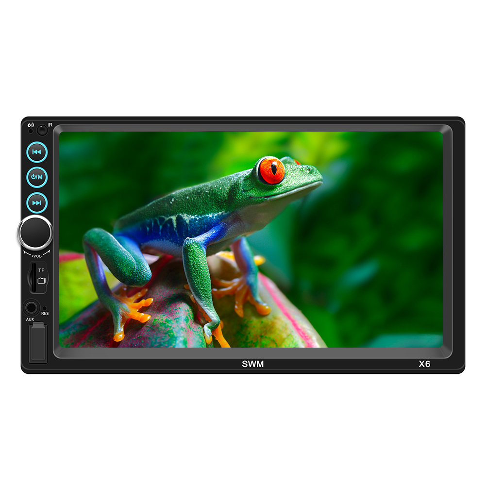 

SWM-X6 Double DIN Car Stereo 7 inch Display Bluetooth AUX In-Dash Head Unit, 01, 501 Original