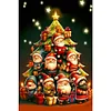 (40*60cm)Santa Claus Xmas Tree - Full Round Drill Diamond Painting