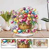 Tulips DIY Acrylic Desktop Diamond Art Kit Single-Sided for Home Decor
