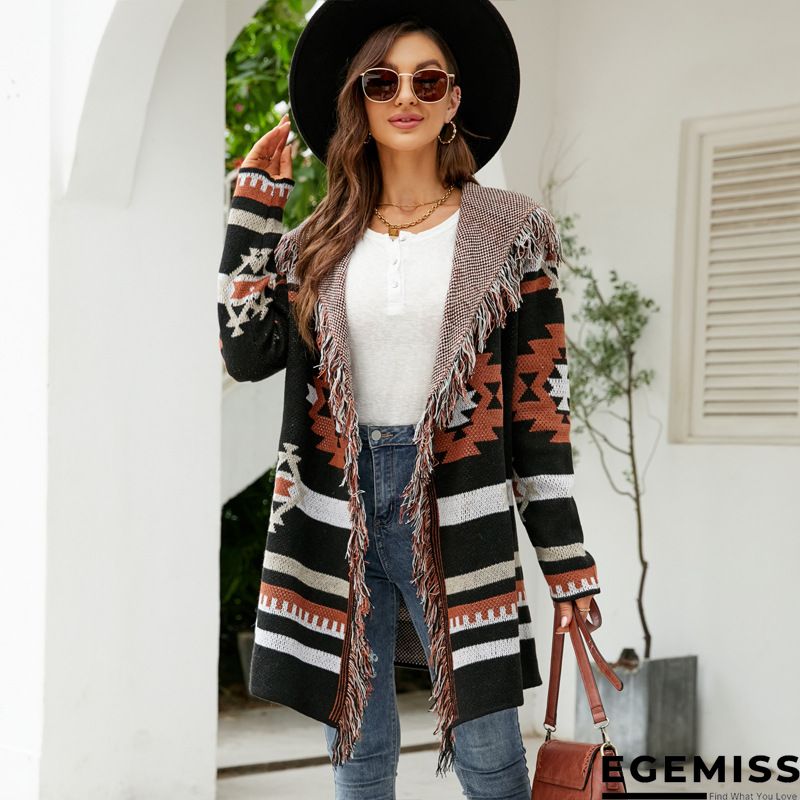 Blue Casual Long Sleeve Outerwear | EGEMISS