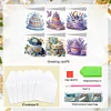 6PCS Cake DIY Diamond Art Greeting Cards Congratulations Cards & Gifts