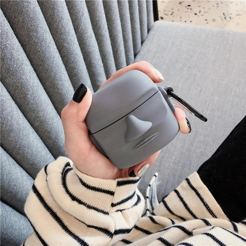 Three-dimensional Amo Wax Figure Protective Shell For Airpods Pro Wireless Bluetooth Headset Airpods 1 2