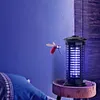 2-In-1 Microwave Electric Mosquito Killing Lamp Waterproof Insect Racket Swatter