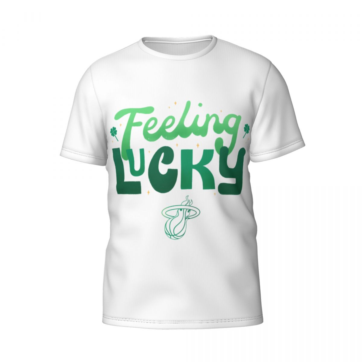 Miami Heat Feeling Lucky St. Patrick's Day White Men's T-Shirt