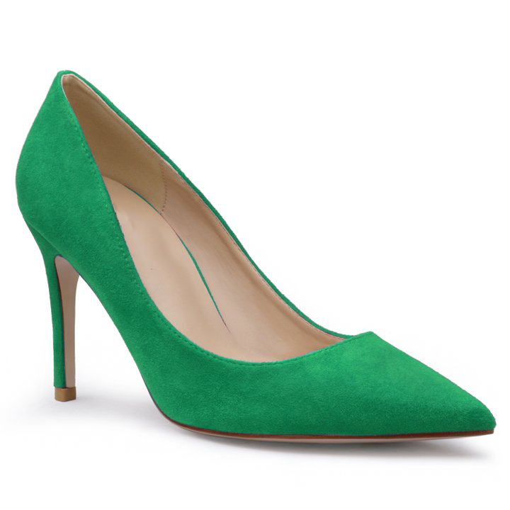 Classic 3.5" Middle Heels Shoes Women Daily  Pumps-MERUMOTE