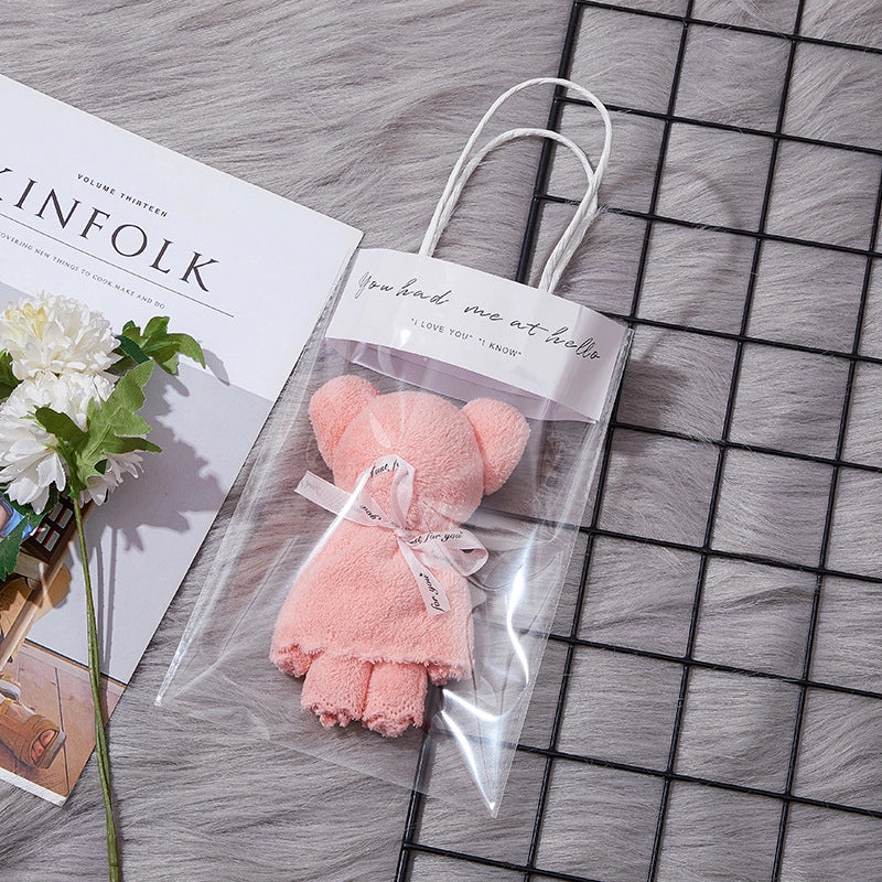 Bear Towel Companion Gift Wedding Opening Small Gift Kindergarten Graduation Shop Creative And Practical Gift