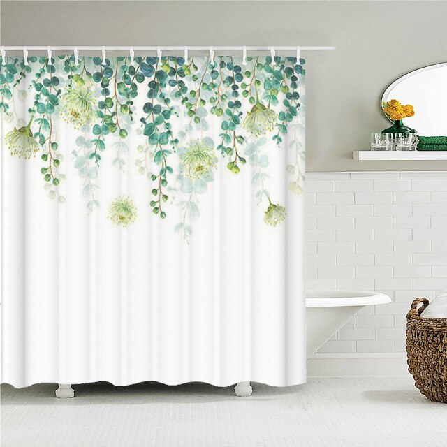 

Shower Curtain – Flower Cactus Plant-180*180cm, 501 Original