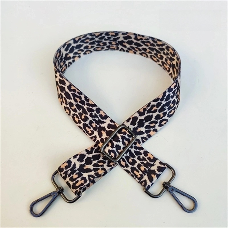 New Leopard Print Wide Shoulder Luggage Accessories Strap
