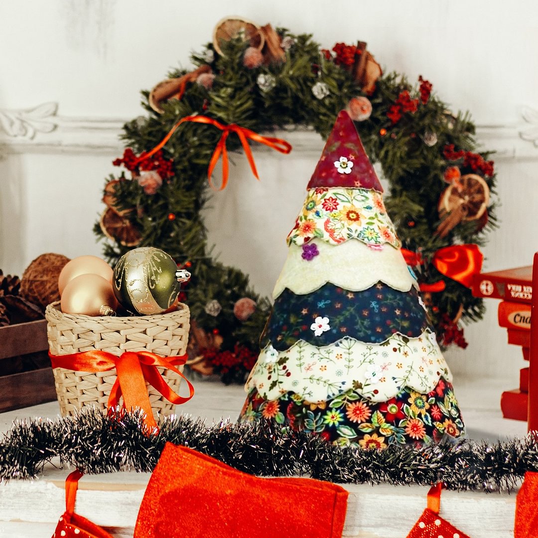 Handmade Christmas Tree Quilting Set—WITH TUTORIAL